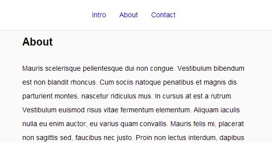 Anchor scrolling library